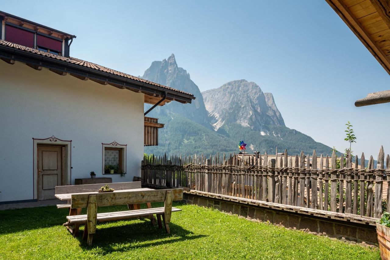 Apartament Schildberghof Ortler Siusi Zewnętrze zdjęcie